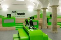Инновационный дизайн отделения Air Bank