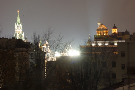 Виды ночной Москвы