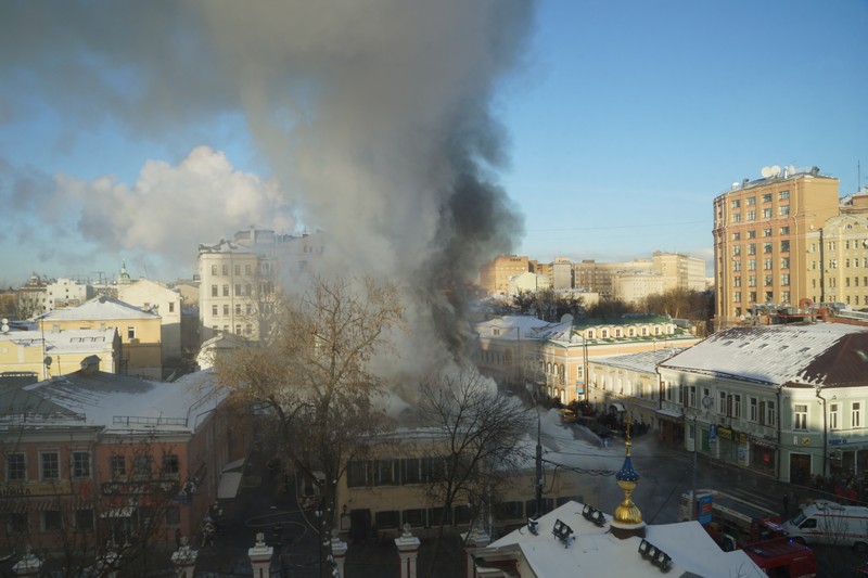 Пожар, Пятницкая улица